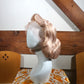 Pearl Blonde 1940's Hairstyle Lace Front Wig