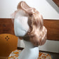 Pearl Blonde 1940's Hairstyle Lace Front Wig