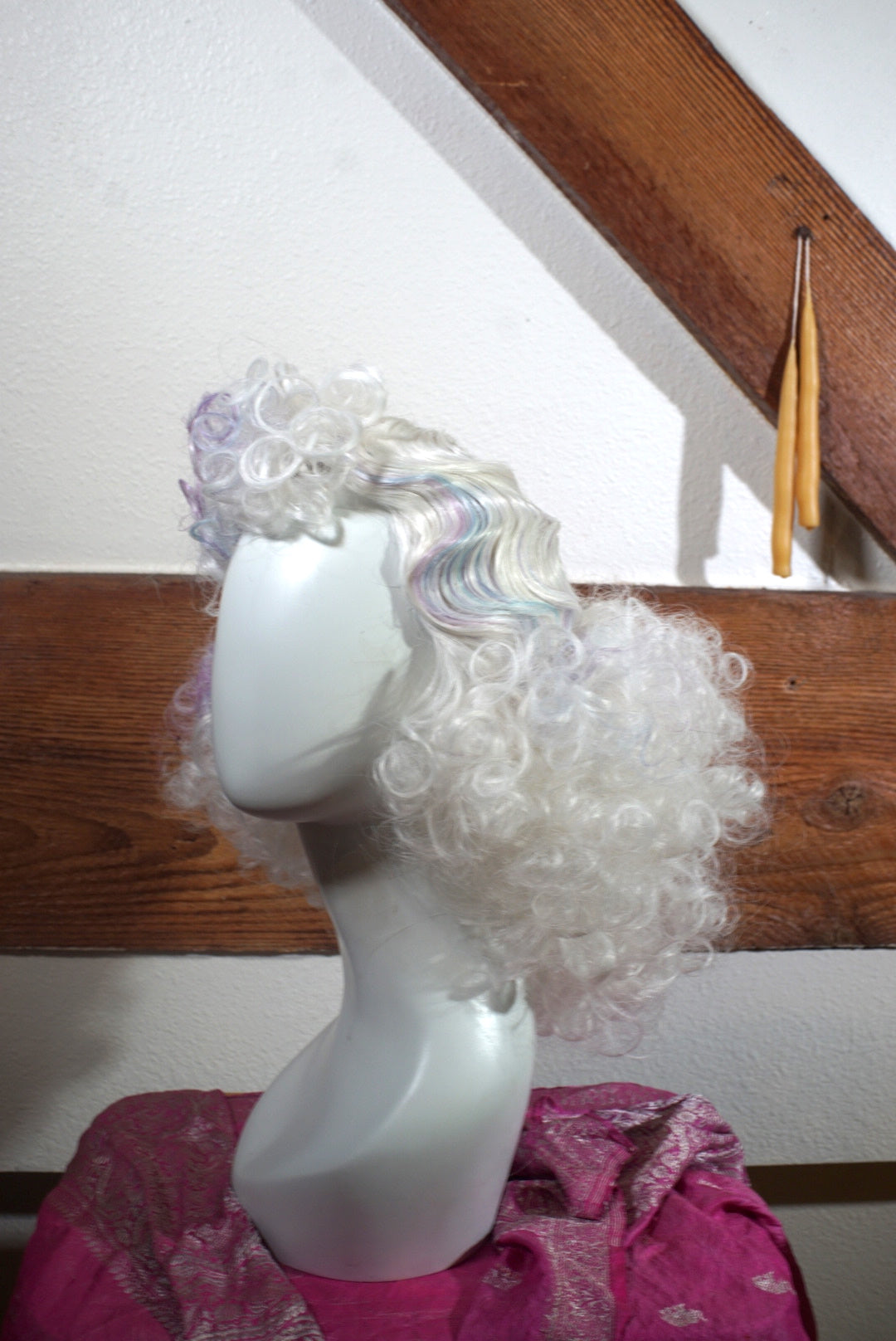 Curly Blonde + Pastel Fantasy