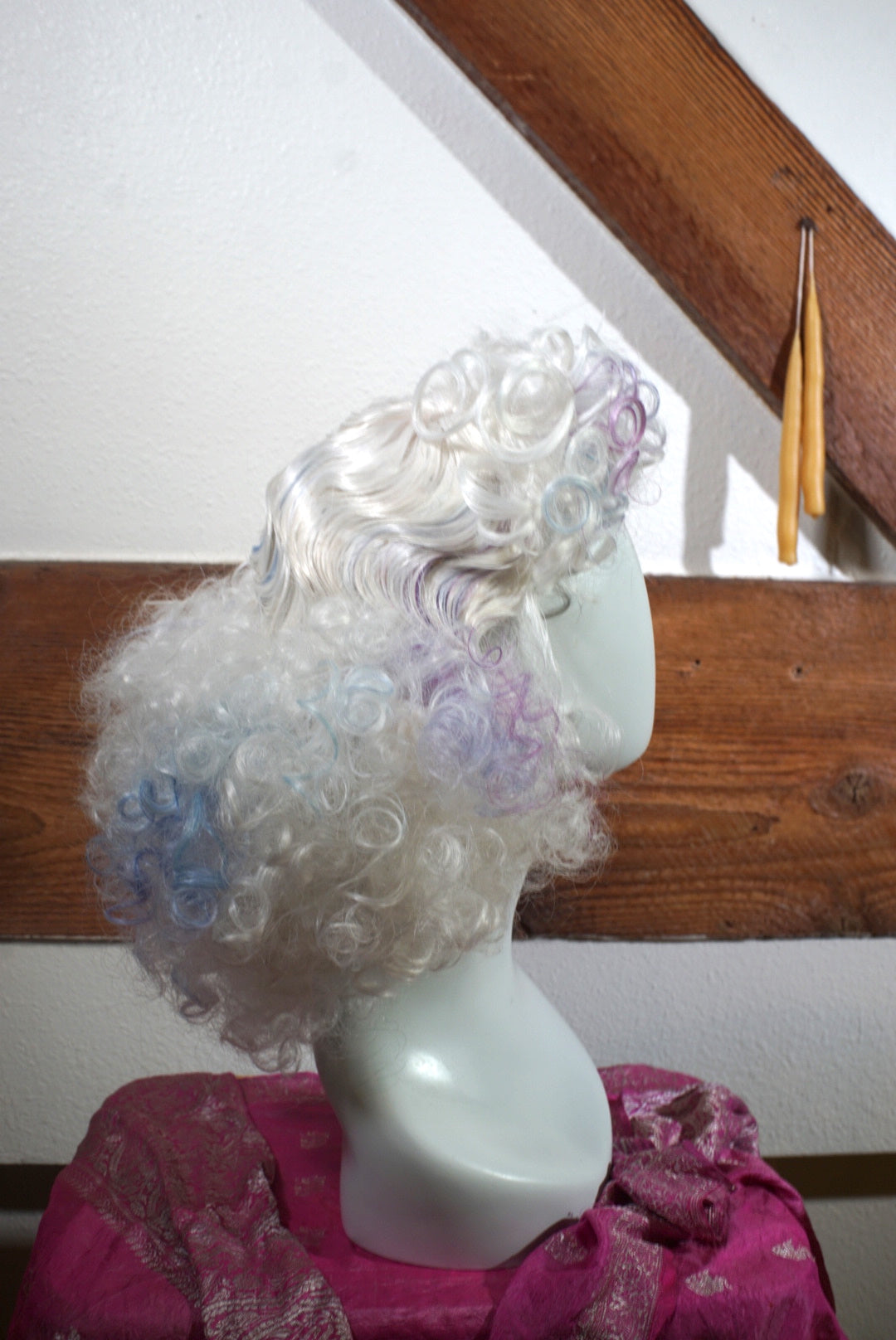 Curly Blonde + Pastel Fantasy