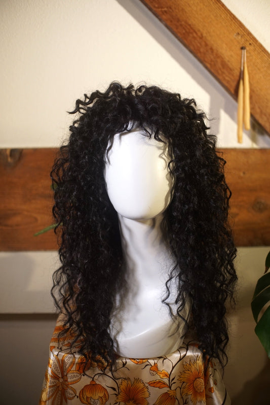 Curly Shag Lace Front Wig