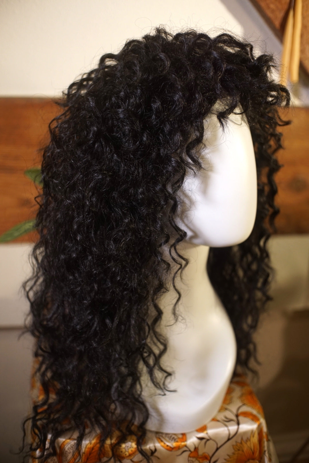 Curly Shag Lace Front Wig
