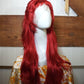 Fairy Cut Cherry Red Wig