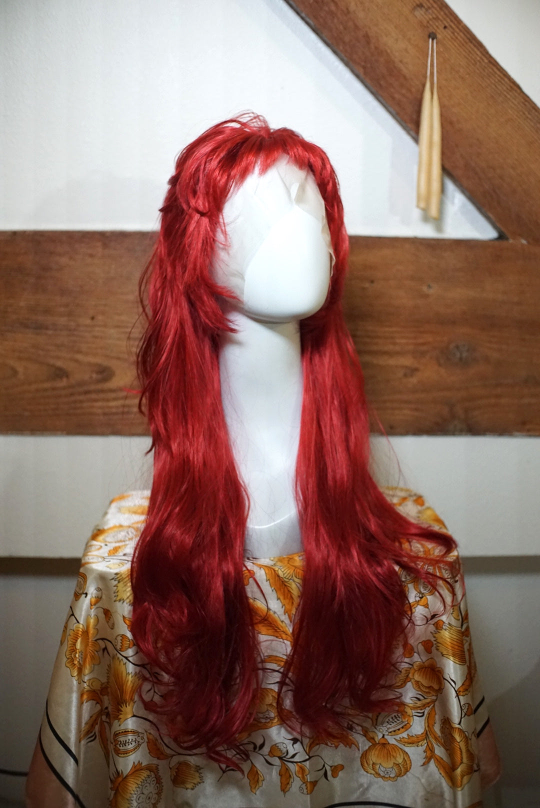 Fairy Cut Cherry Red Wig