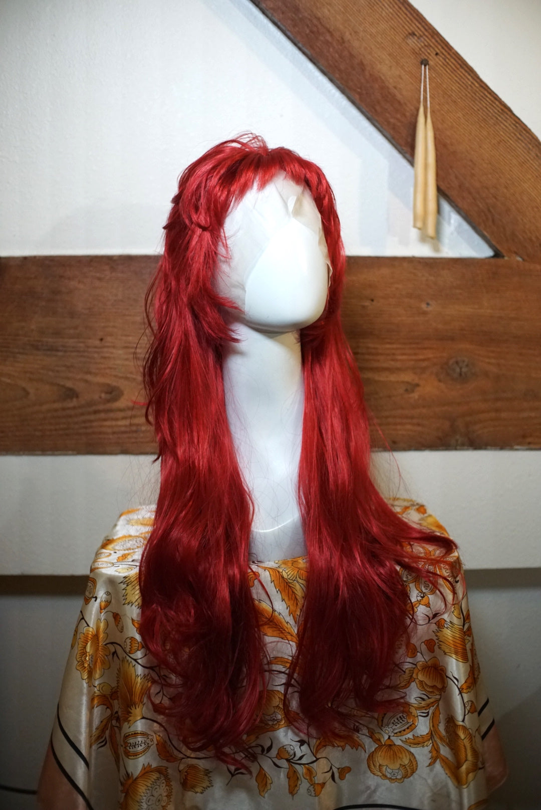 Fairy Cut Cherry Red Wig