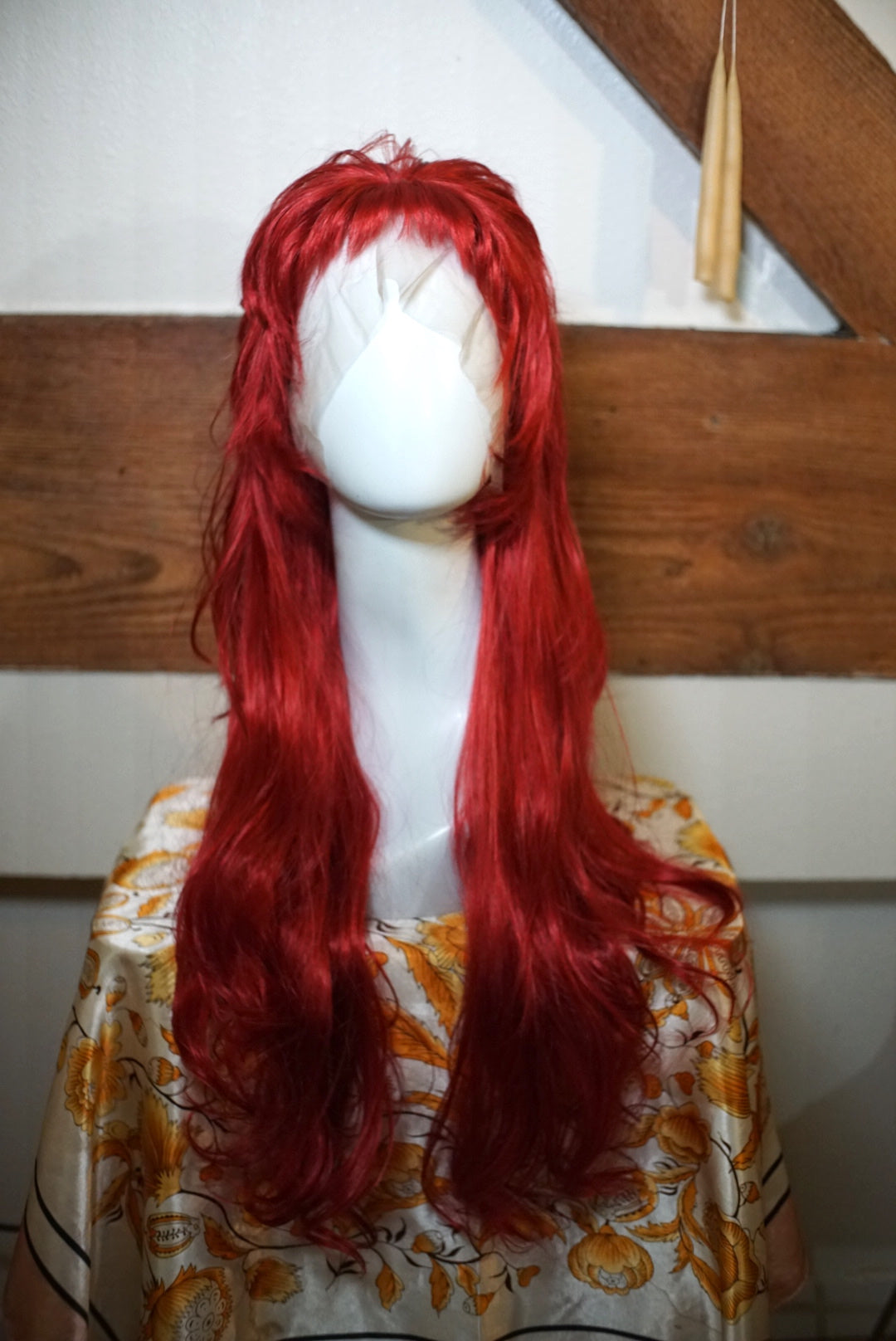 Fairy Cut Cherry Red Wig
