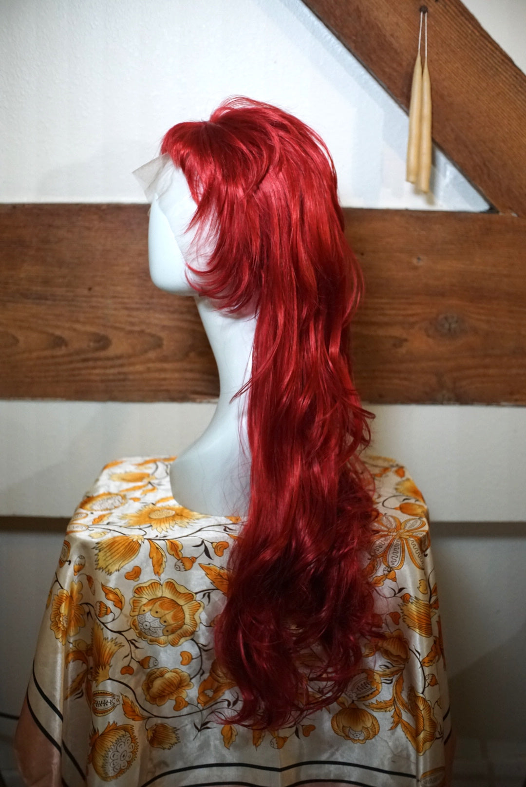 Fairy Cut Cherry Red Wig