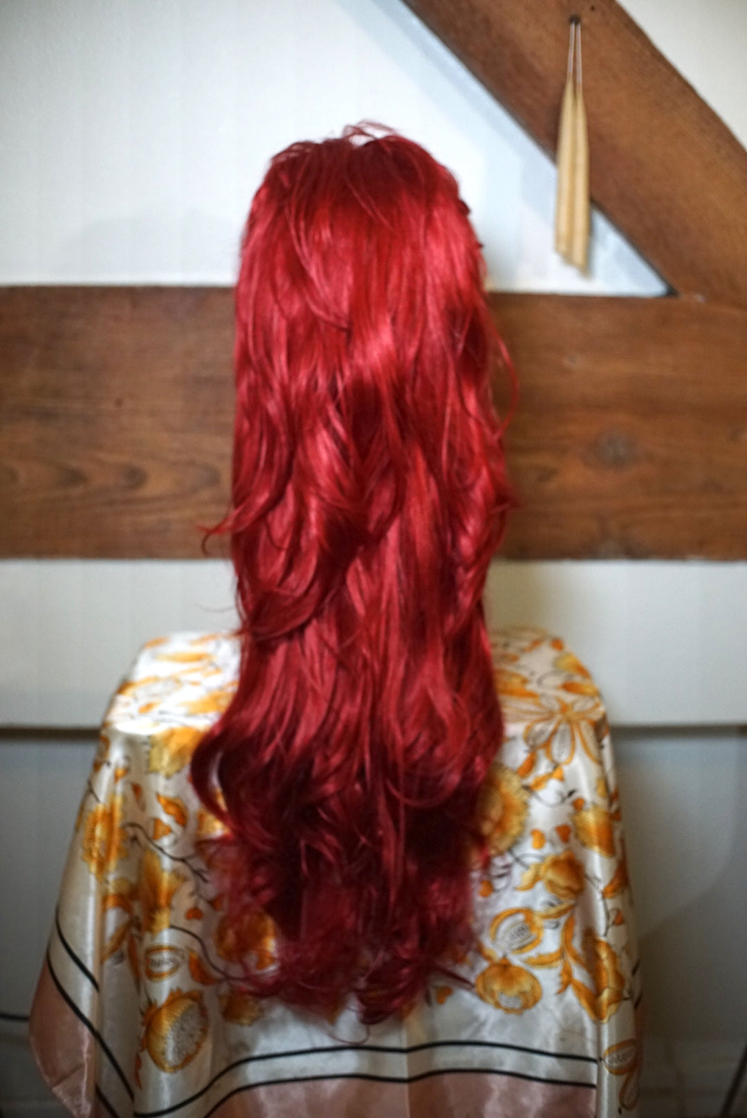 Fairy Cut Cherry Red Wig