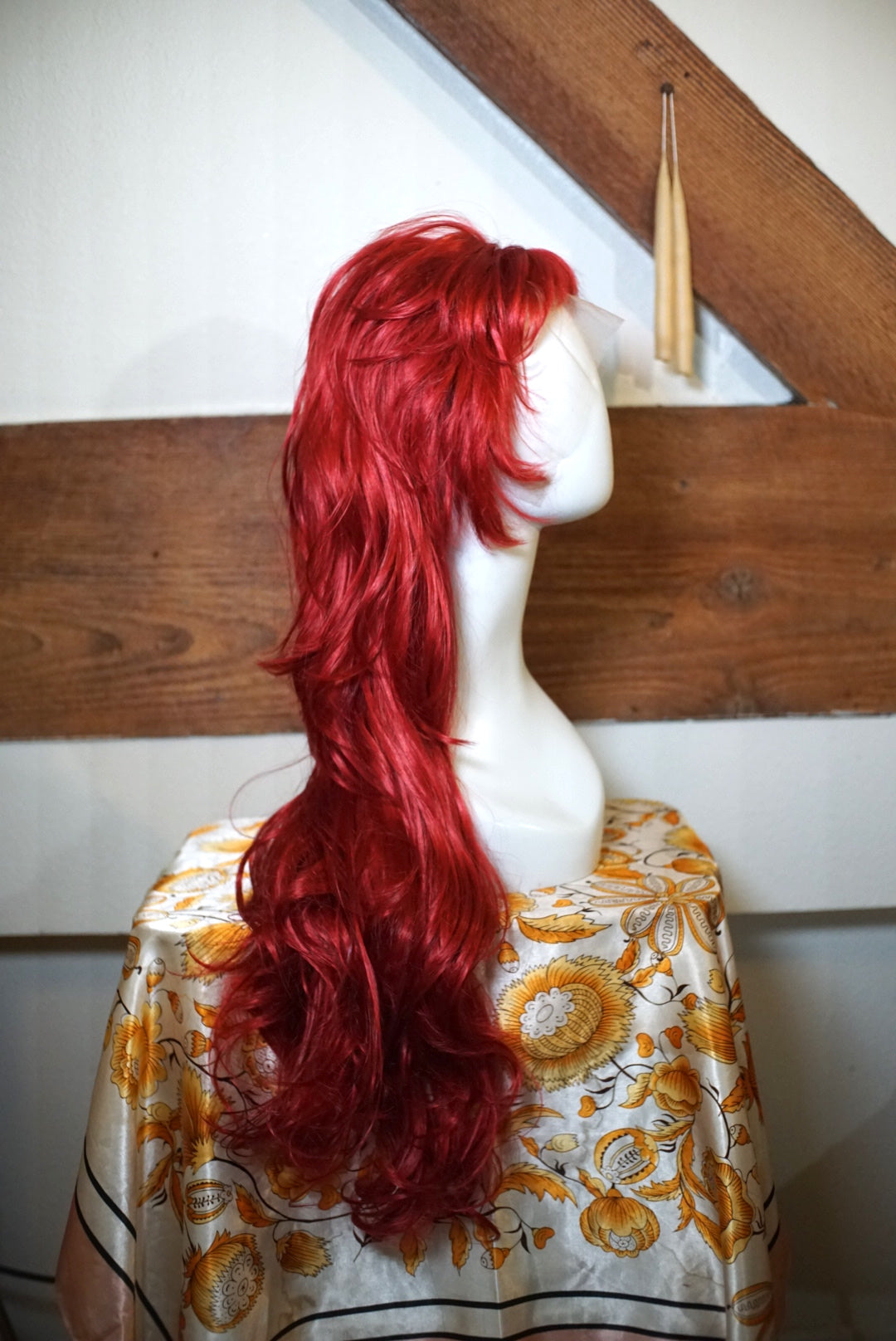 Fairy Cut Cherry Red Wig