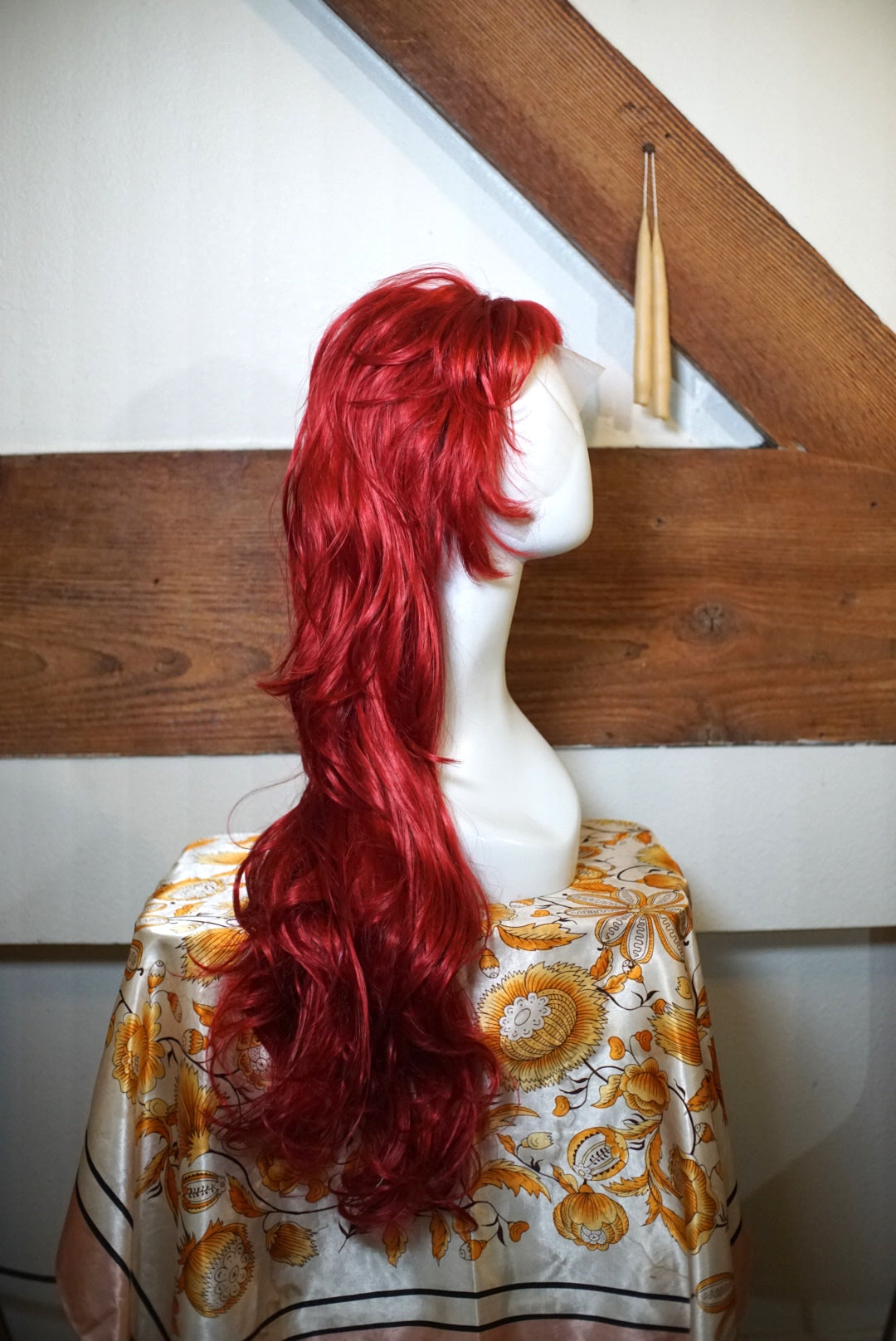 Fairy Cut Cherry Red Wig