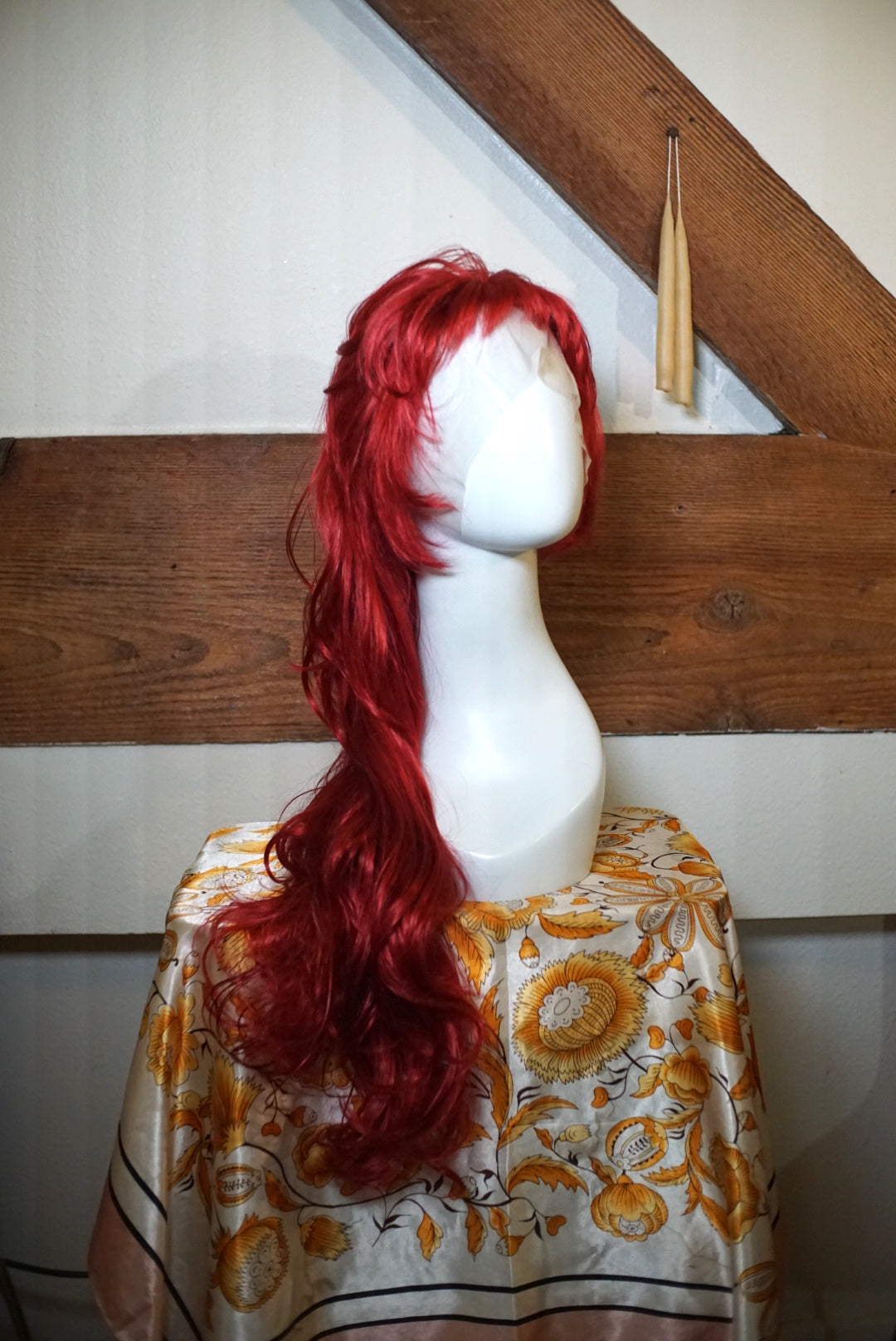 Fairy Cut Cherry Red Wig