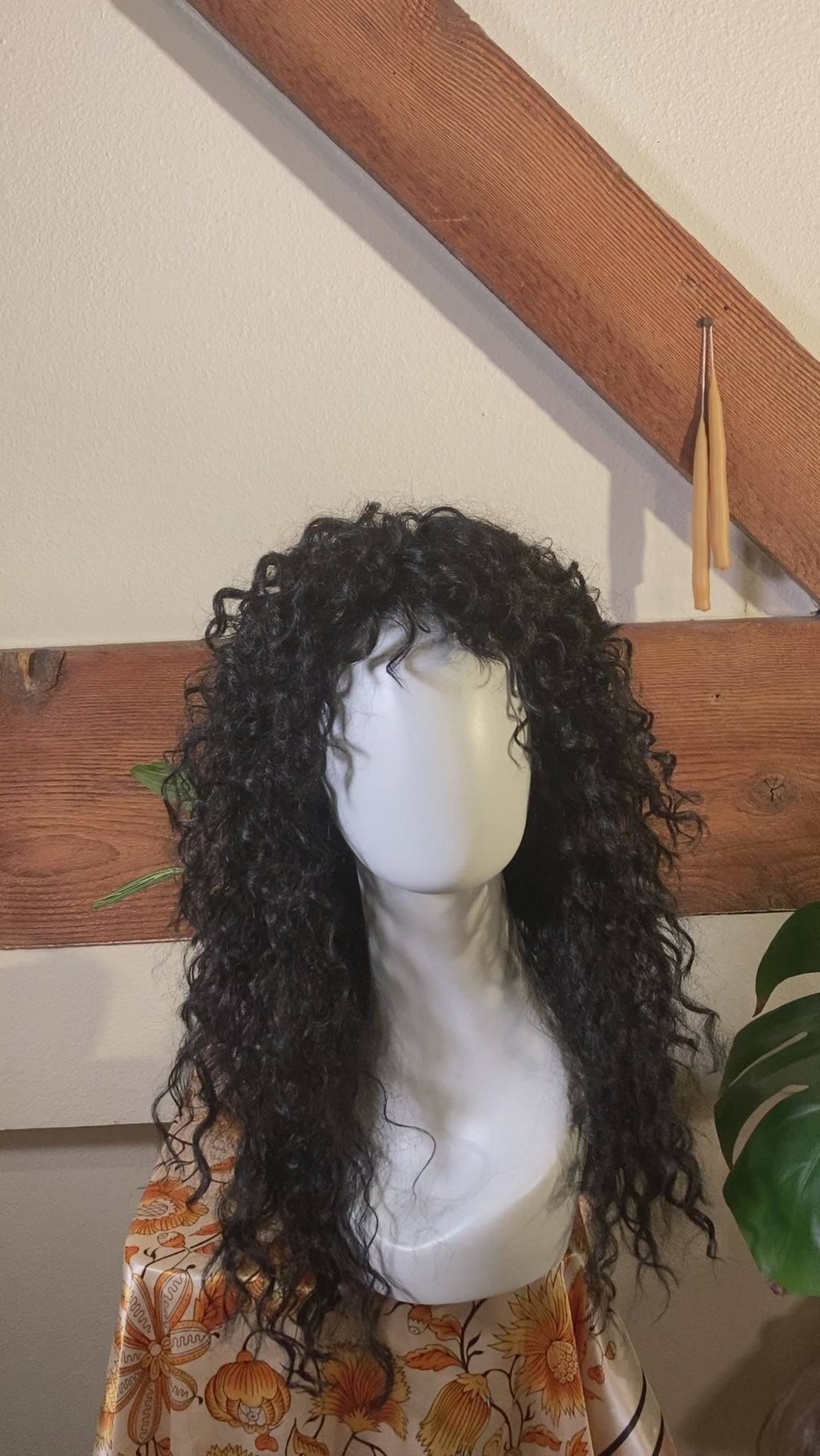 Curly Shag Lace Front Wig