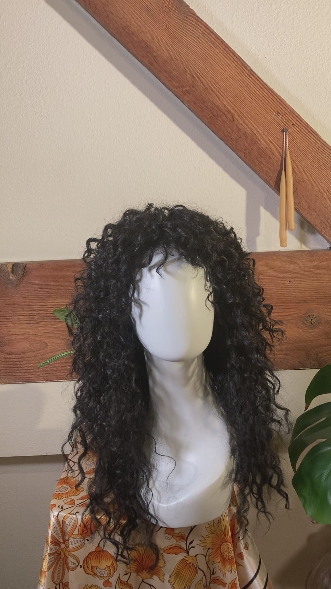 Curly Shag Lace Front Wig