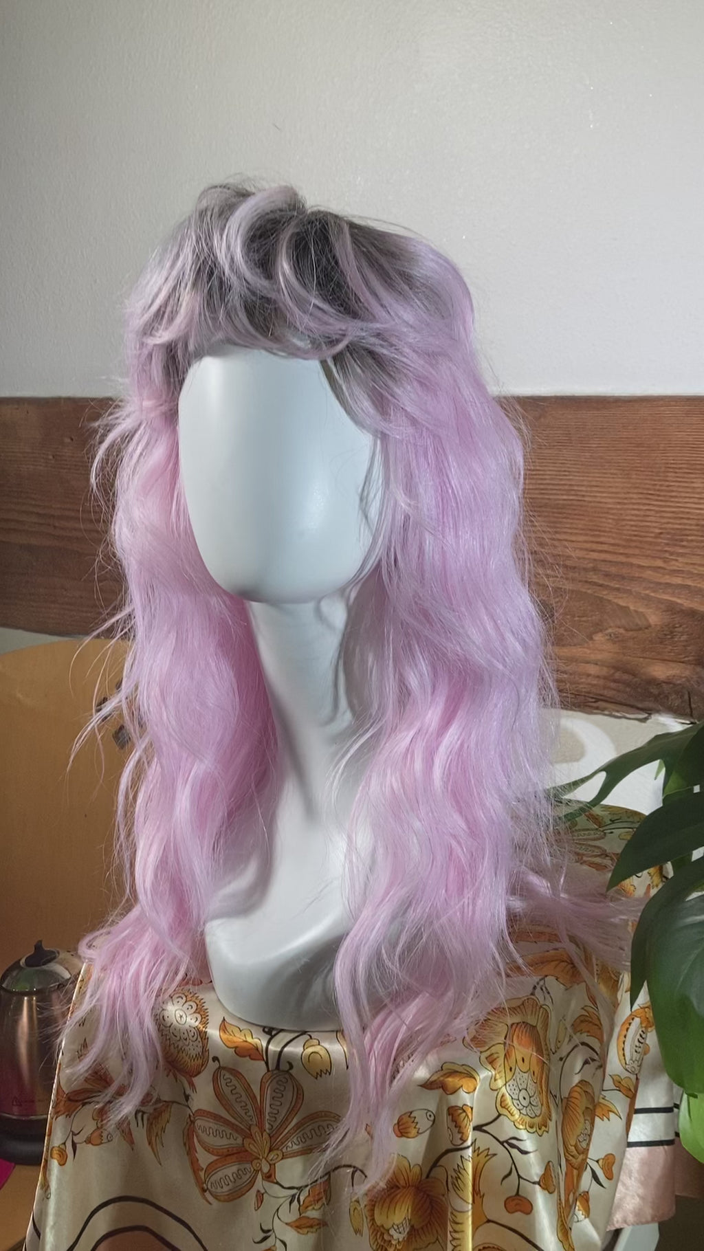 Lilac Lavender Long Beach Wave
